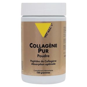 Vit'all+ Collagène Pur en Poudre 100g