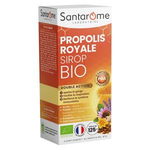 Santarome Bio Sirop Propolis Bio Triple action 125 ml