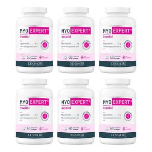 Densmore - Myo'Expert - Myo-Inositol- R&eacute;gulation glyc&eacute;mie, r&eacute;gulation m&eacute;tabolique - Lot de 6