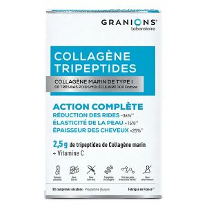 Granions Collag&egrave;ne Tripeptides Collagene Marin de Type I Anti &Acirc;ge 80 comprim&eacute;s