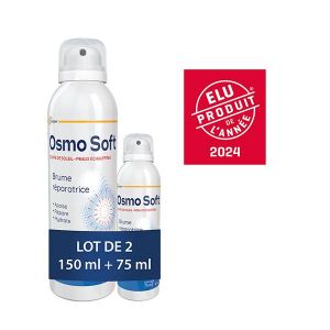 OSMO SOFT - Coups de soleil Brume r&eacute;paratrice - D&egrave;s 3 ans - A&eacute;rosol 150ml+75ml