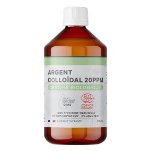 Dr Theiss Argent Collo&iuml;dal 20PPM Cosmos Organic Flacon 500ml