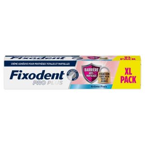 Fixodent Pro Plus Barrière Anti-Particules Frais - 57g