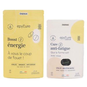 Epycure Pack Vitalité Action Durable et Rapide sur la Fatigue Mentale & Physique