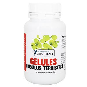 Le Comptoir de l'Apothicaire Tribulus Terristris 200 g&eacute;lules v&eacute;g&eacute;tales
