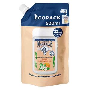Le Petit Marseillais Recharge Crème de Douche Fleur d'Oranger Bio 500ml