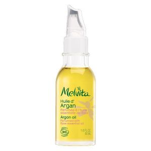 Melvita Huile de Beaut&eacute; d'Argan Parfum&eacute;e &agrave; l'Huile Essentielle de Rose Bio 50ml