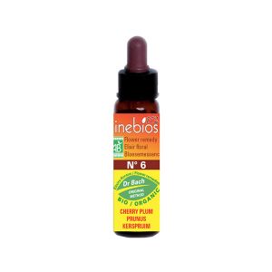 Inebios Fleur de Bach n&deg;6 Cherry Plum - Prunus Bio 10ml