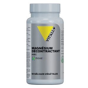 Vit'all+ Magn&eacute;sium D&eacute;contractant 60 g&eacute;lules v&eacute;g&eacute;tales