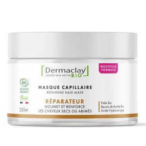 Dermaclay Masque Capillaire R&eacute;parateur Bio 125ml