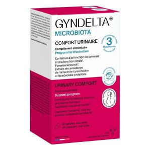 Laboratoire CCD Gyndelta® Microbiota Confort urinaire - Cure préventive - 90 gélules