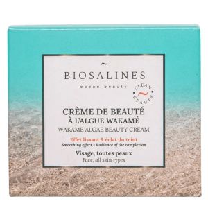 Biosalines Cr&egrave;me de Beaut&eacute; &agrave; l'Algue Wakam&eacute; 50ml