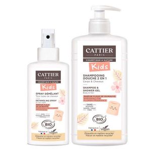 Cattier Pack Routine Capillaire et Corps Kids