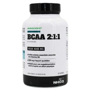 NHCO Bcaa 2:1:1 Biotechnology Process 90 comprim&eacute;s