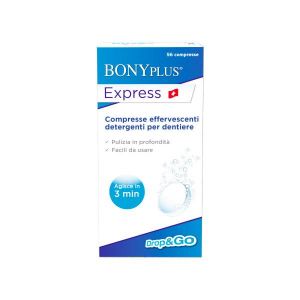 Bonyplus Express Nettoyants Appareil Dentaire 56 comprim&eacute;s effervescents