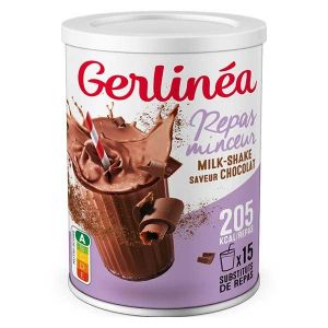 Gerlin&eacute;a Repas Minceur Milk-Shake Chocolat 436g