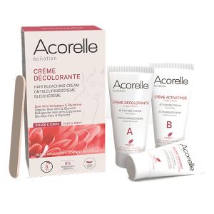 Acorelle Epilation Kit Cr&egrave;me D&eacute;colorante Visage et Corps