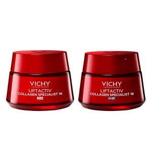 Vichy Liftactiv Collagen Specialist 16 Duo : Cr&egrave;me Jour 50ml et Cr&egrave;me Nuit 50ml