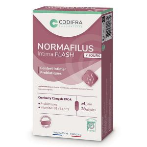 Codifra Normafilus Intima Flash 28 gélules