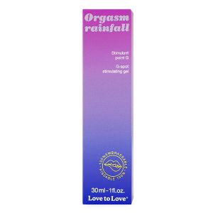 Love to Love Orgasm Rainfall - Stimulant Point G - Gel Interne - 30 ml