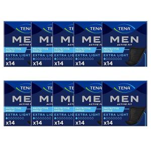 TENA Men Protection Discr&egrave;te Extra Light 14 unit&eacute;s Lot de 10