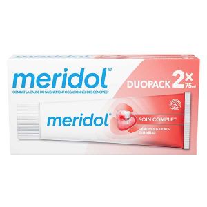 Méridol Soin Complet Dentifrice Lot de 2 x 75ml