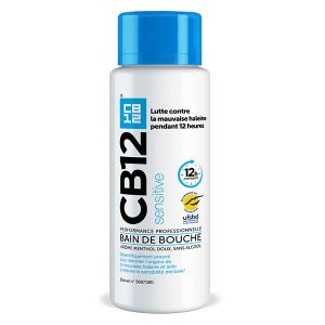 CB12 Sensitive Bain de bouche 12h d’haleine fraîche Dents sensibles - 250 ml