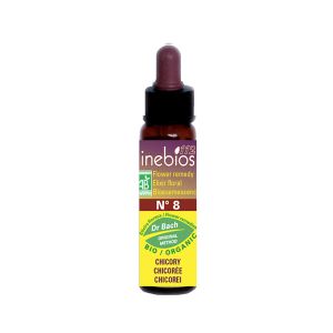 Inebios Fleur de Bach n&deg;8 Chicory - Chicoree Bio 10ml