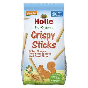 Holle Crispy Sticks &agrave; L'&eacute;peautre des 10 mois Demeter Bio 80g