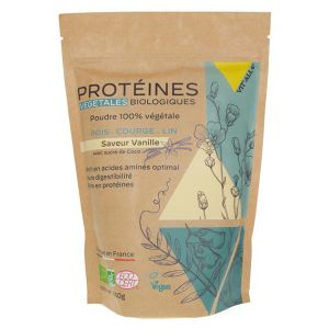 Vit'all+ Plant Fusion Prot&eacute;ines V&eacute;g&eacute;tales Parfum Vanille 454g