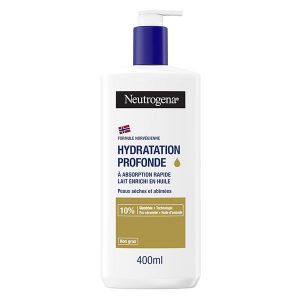 Neutrogena Hydratation Profonde Lait Enrichi en Huile 400ml