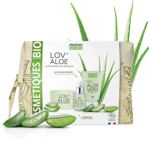 Propos'Nature Trousse Lov'Aloe 3 soins Bio hydratants &agrave; l'Aloe Vera