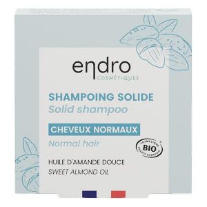 Endro Shampoing Solide Cheveux Normaux 100% d’origine naturelle 85 ml