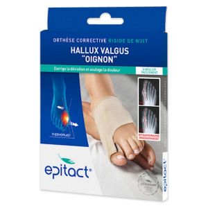Epitact Orthese Corrective de Nuit Hallux Valgus Oignon" Taille S"