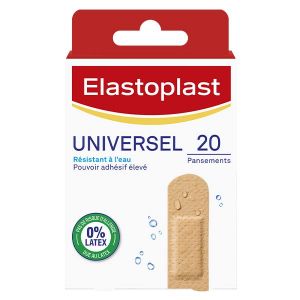 Elastoplast Classique Pansement Universel R&eacute;sistant &agrave; l'Eau 20 unit&eacute;s