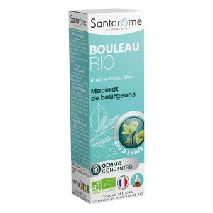 Santarome Compl&eacute;ment alimentaire Bouleau Bio D&eacute;tox et drainage Flacon 30ml