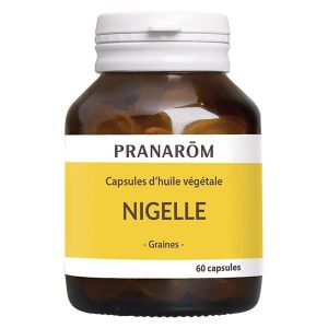 Pranarom Huile Végétale Nigelle 60 capsules