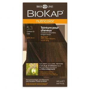 Biokap Nutricolor Coloration Cheveux 5.3 Ch&acirc;tain Or Clair - 140ml