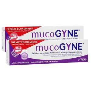 Mucogyne Gel Intime Non Hormonal Tube 70ml - Lot de 2