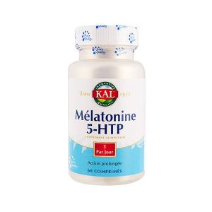 Kal Mélatonine + 5HTP 50mg 60 comprimés