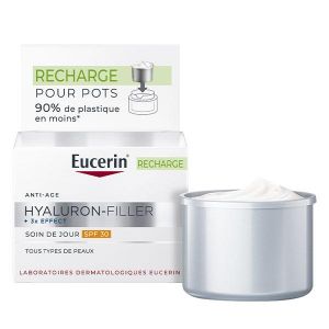 Eucerin Hyaluron Filler + 3x Effect Recharge Soin de jour SPF 30 50ml