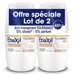 Etiaxil Anti-transpirant 48h Transpiration Modérée lot de 2x 50ml