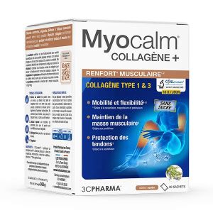 3C Pharma Myocalm Collag&egrave;ne 30 sachets