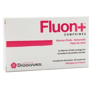 Dissolvurol Fluon+ Jambes Lourdes 60 comprimés