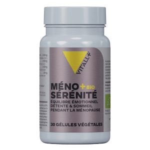 VIT'ALL+ M&eacute;no+ S&eacute;r&eacute;nit&eacute; BIO 30 g&eacute;lules v&eacute;g&eacute;tales