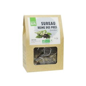 Esprit Bio Detox Sureau Reine des Pr&eacute;s a &agrave; Infuser 15 Pyramides