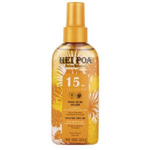 Hei Poa Soins Solaires Huile S&egrave;che Solaire SPF15 150ml