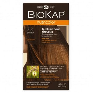Biokap Nutricolor Coloration Cheveux 7.3 Blond Or - 140ml