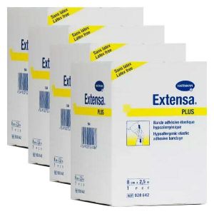 Hartmann Extensa Plus Bande Adhésive Elastique 8cm x 2.5m - Lot 4