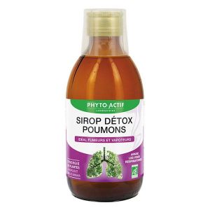 Phyto-Actif Sirop détox poumons bio 250ml